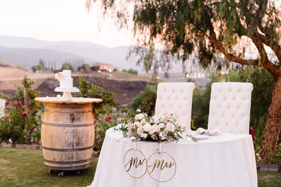 Sweetheart Table