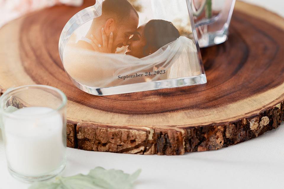 Photo Acrylic Heart Keepsake