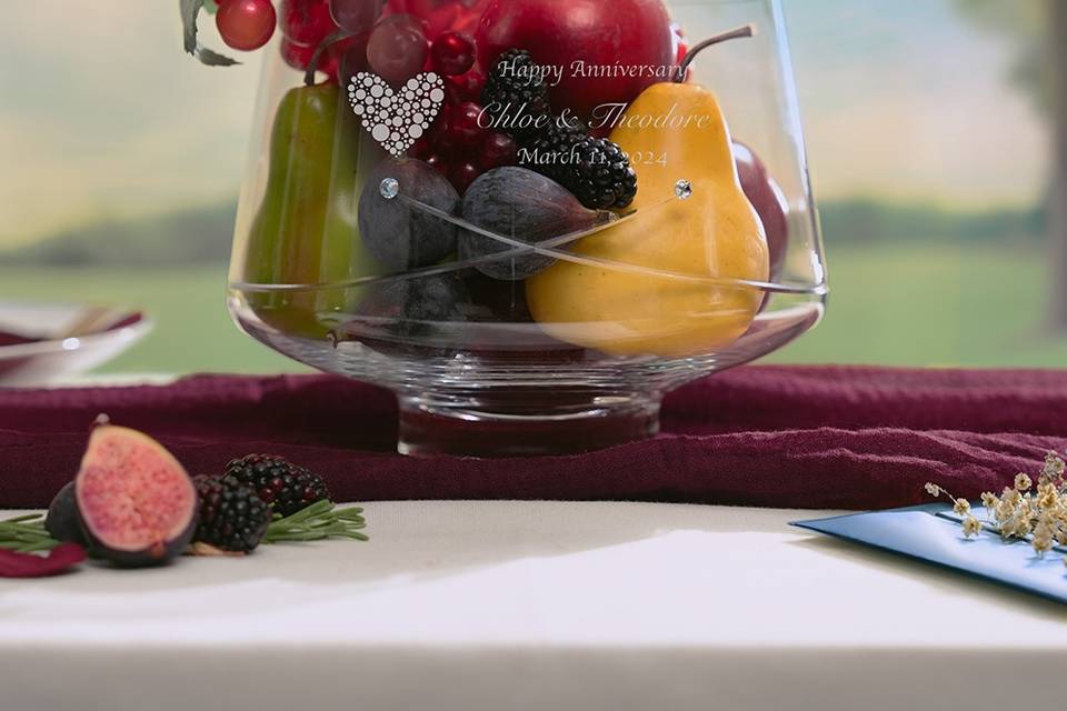 Diamante Kiss Bowl