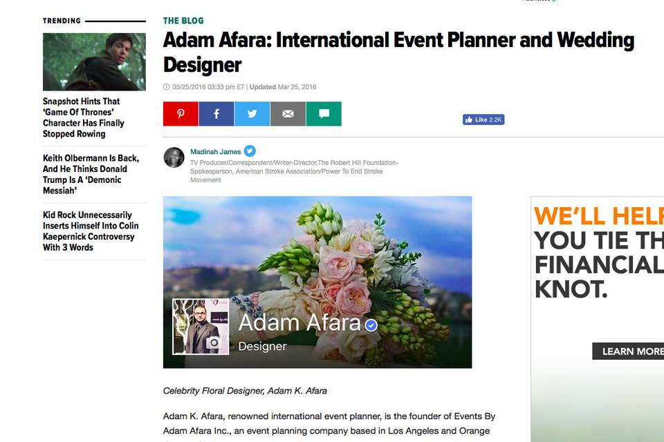 Events By Adam Afara