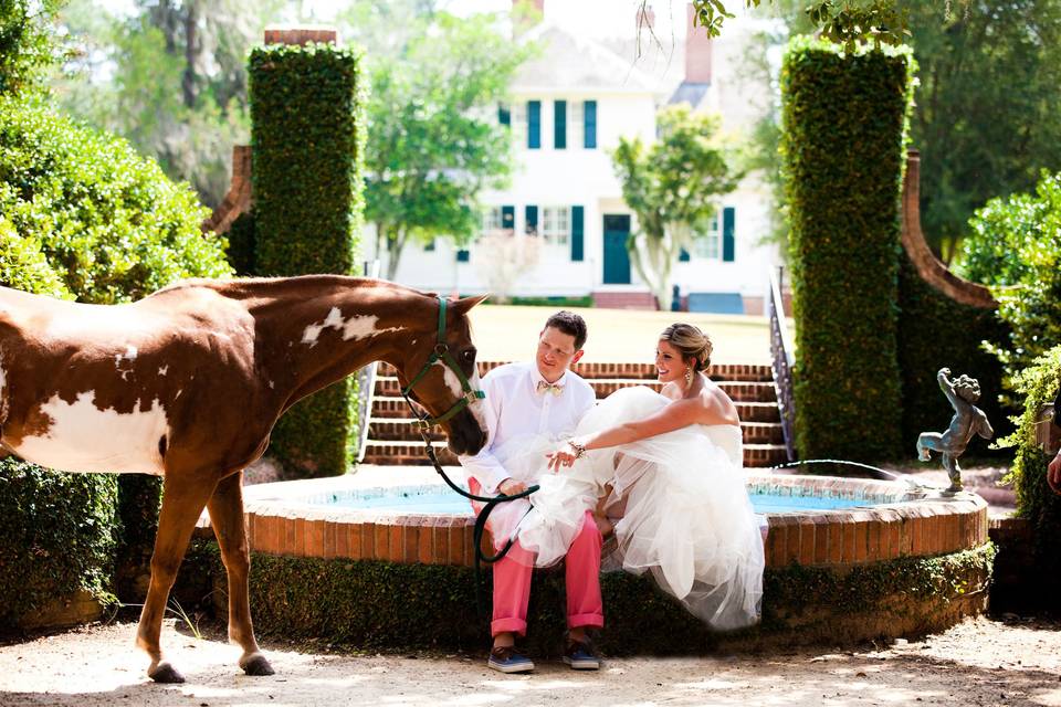 Fountain~Stable Courtyard