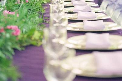 Long table set-up