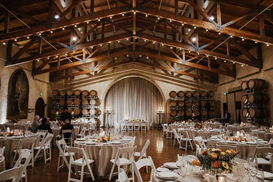 Reception in the Barrel Room