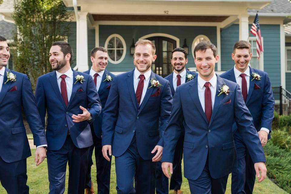 Wedding Suits for the Whole Group