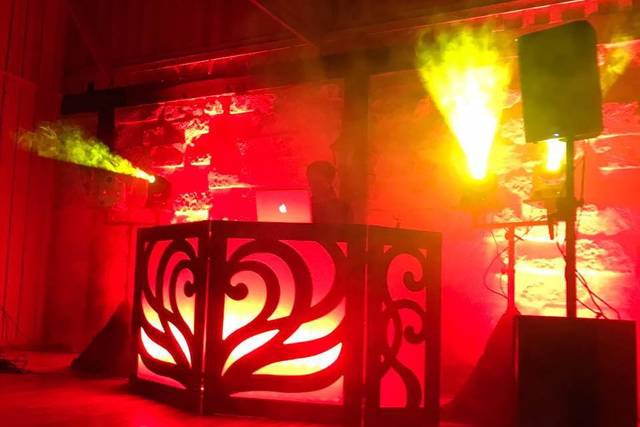DJ setup