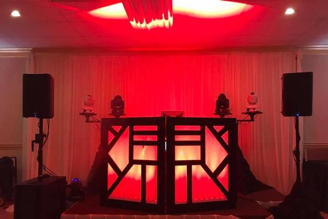 DJ setup