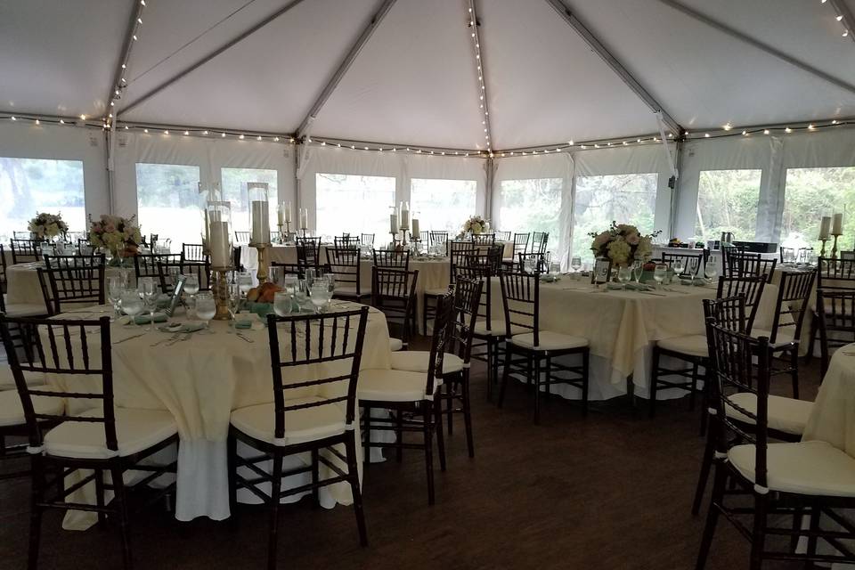 Reception setup