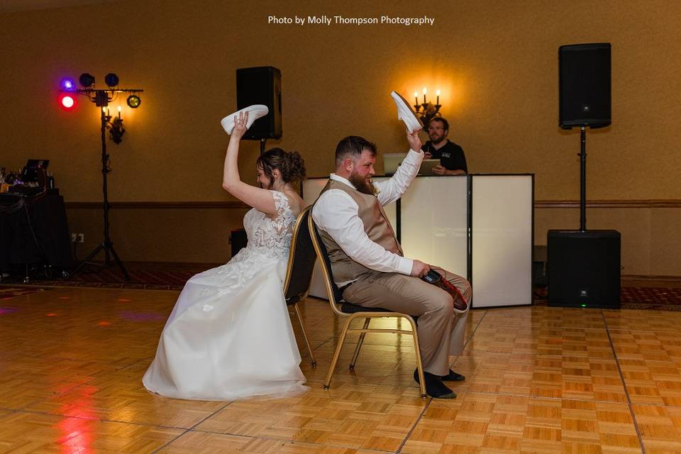Bride & Groom Shoe Game