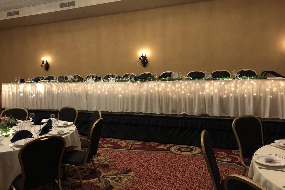 Head Table-Grand Ballroom