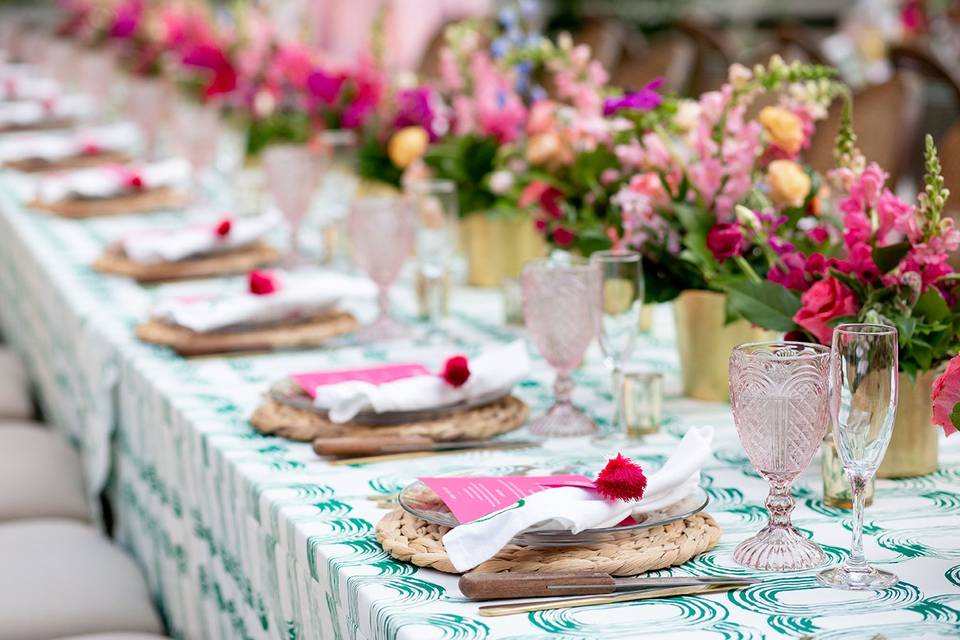 Tent wedding