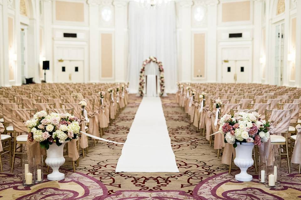 Indoor ceremony