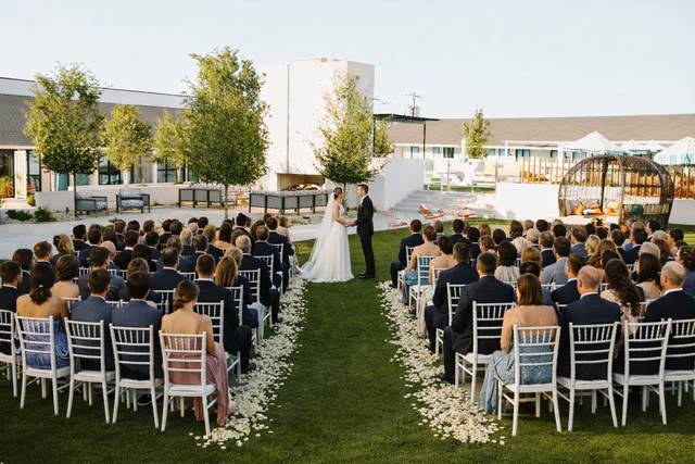 Courtyard Wedding