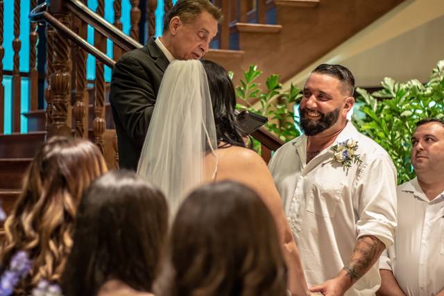 At the ceremony