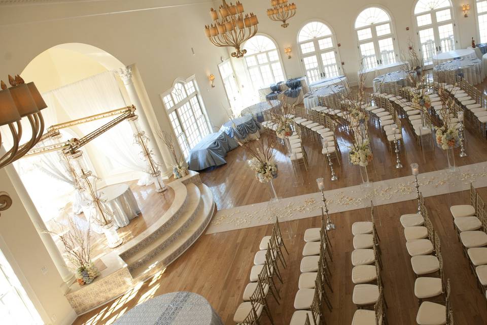 Indoor wedding