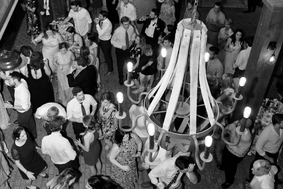 Dance Floor at The Barn