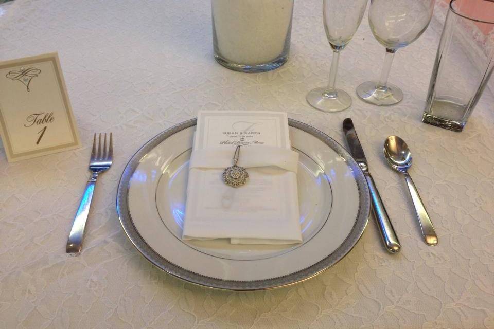 Wedding table