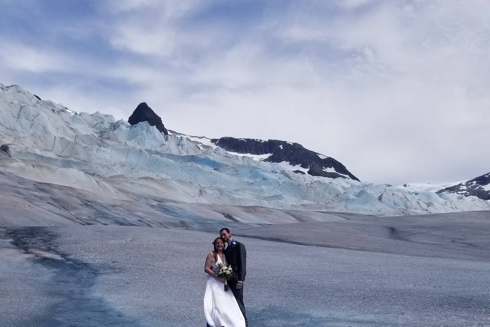 Alaskan Glacier Wedding