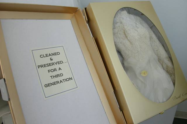 DENVER BRIDAL GOWN PRESERVATION GOLD PACKAGE ONLY $249