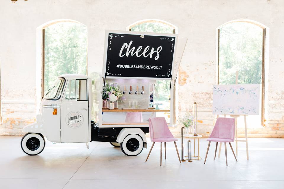 Get Cozy, Vintage Mobile Bars