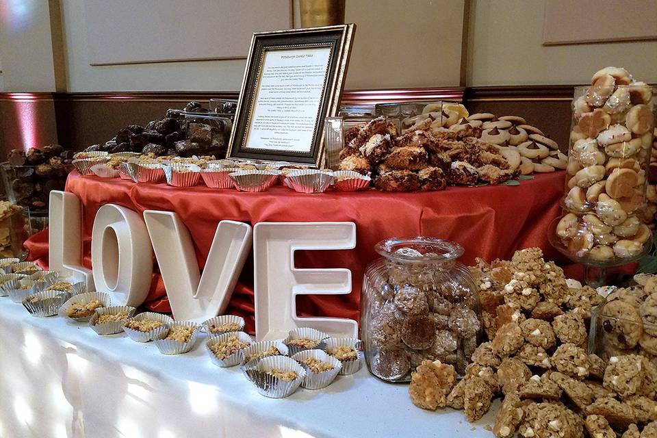 Pittsburgh Cookie Table