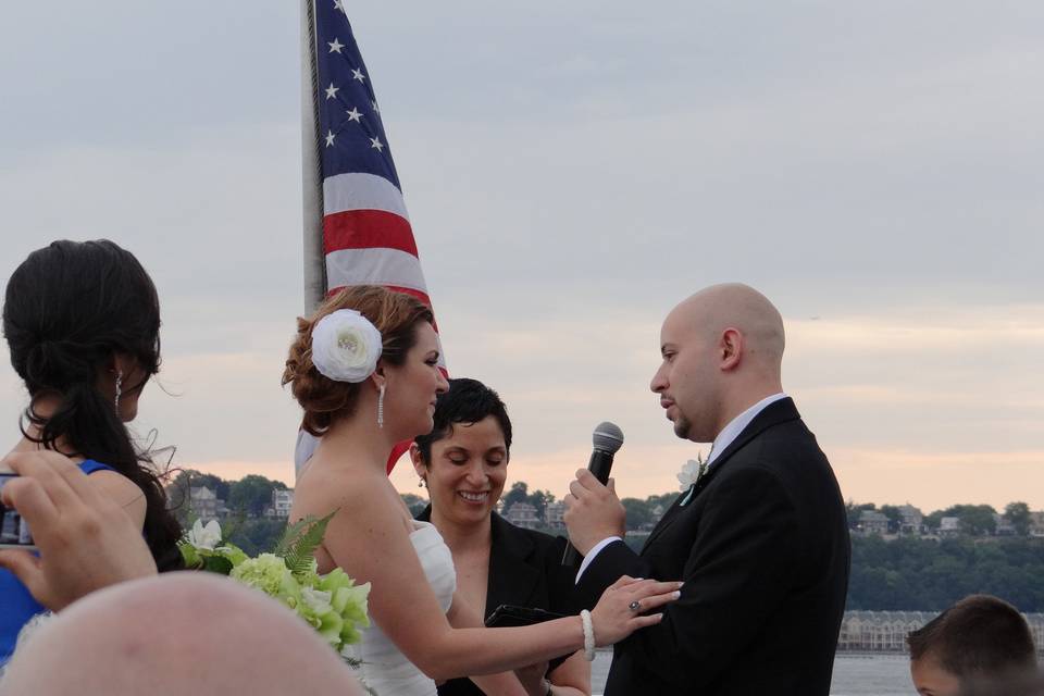 Officiant Rev. Mary-Rose of Engle Heart Ceremonies