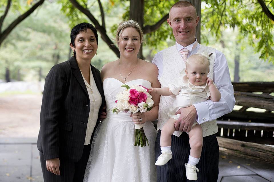 Officiant Rev. Mary-Rose of Engle Heart Ceremonies