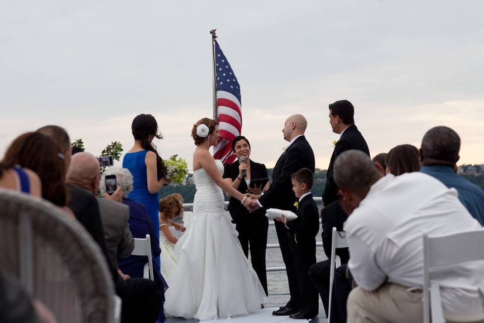 Officiant Rev. Mary-Rose of Engle Heart Ceremonies