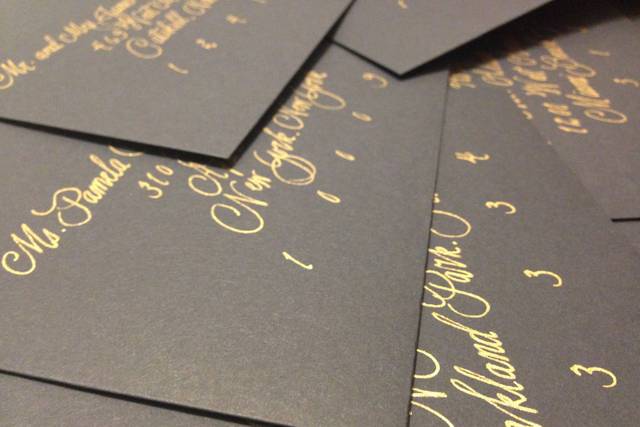 Calligraphy by Jennifer Borkowski Designs