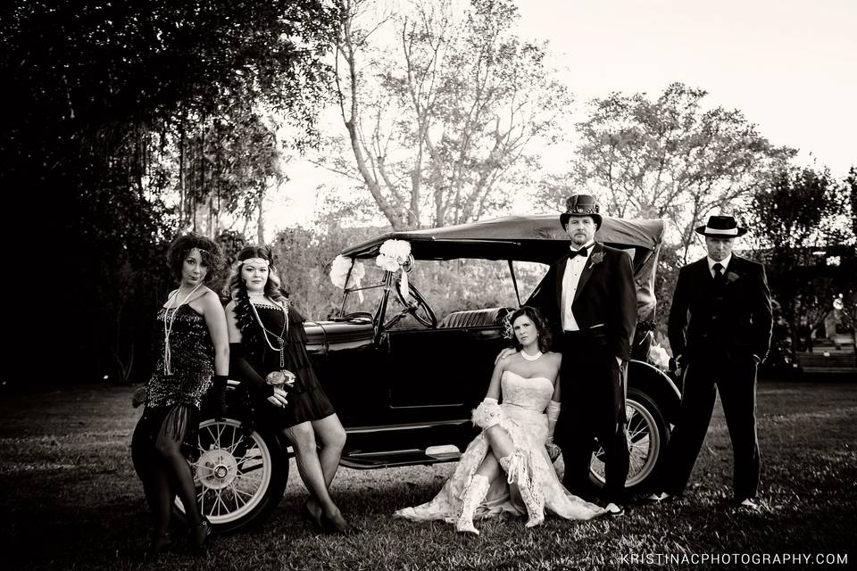 1920s wedding - Kristina C Photogrpahy