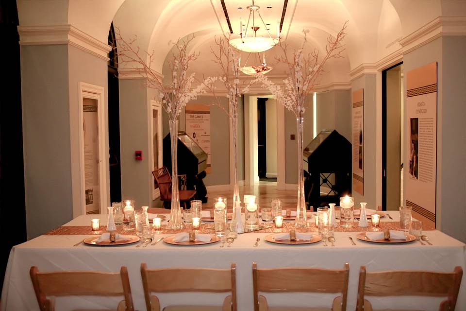 Private Table Setting