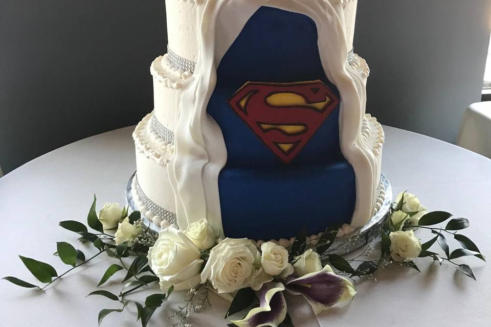 Even Superheros like cake :)