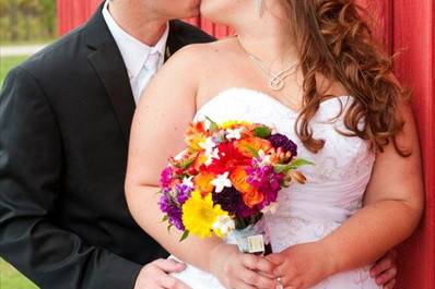 Wedding kiss