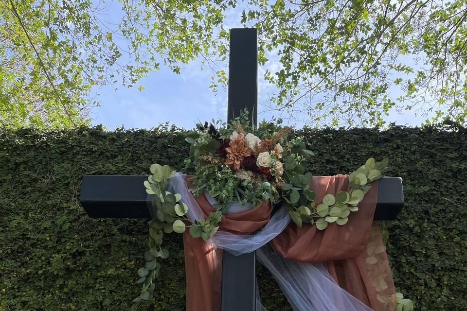 Cross on the Lawn