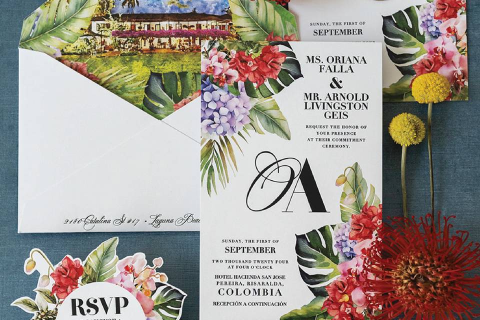 Tropical Invitation