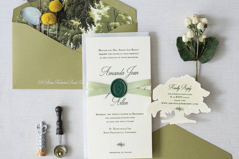 New Orleans Invitation