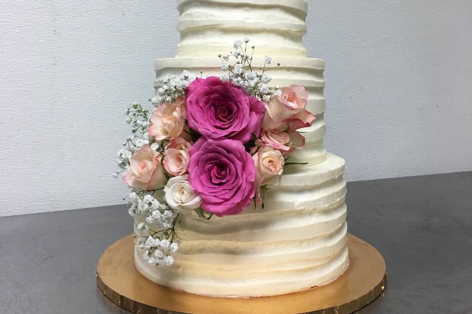 Fresh Flower Cake