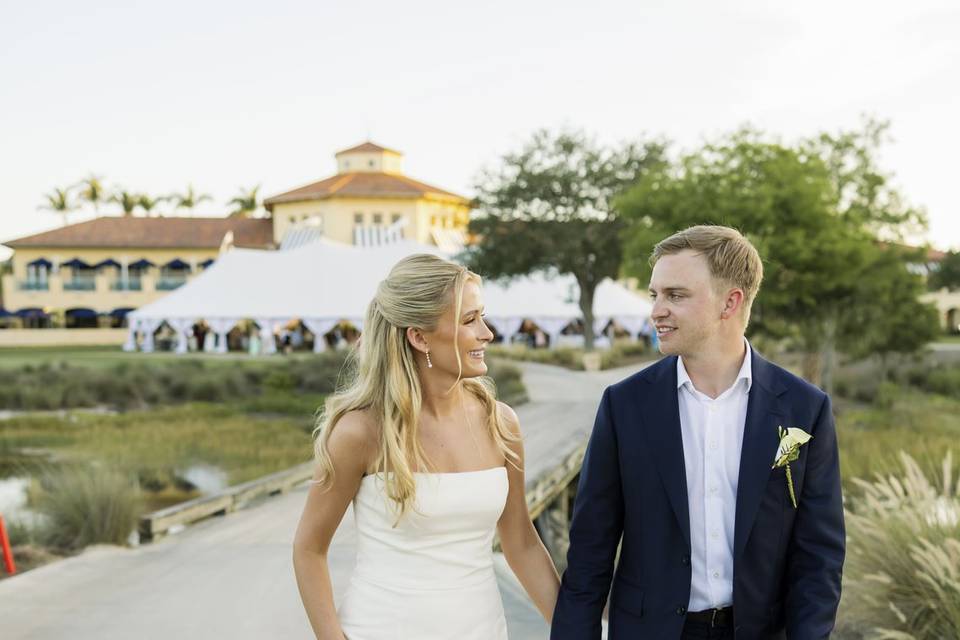 Back Lawn - Tent Wedding