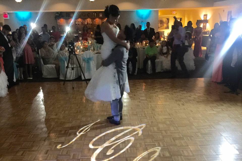 Couple dancing