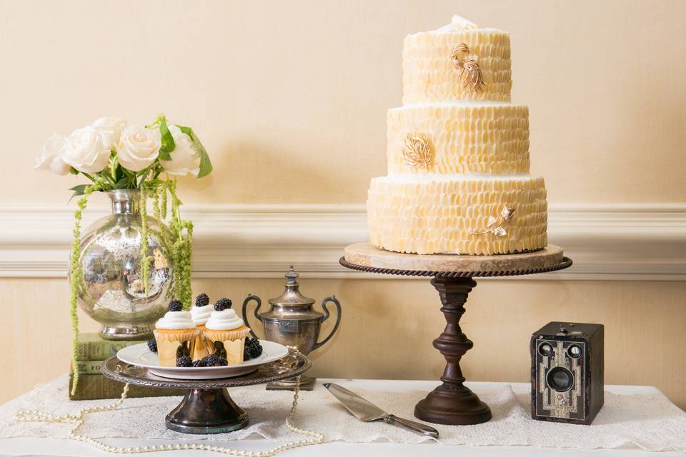 Multiple layered cake
