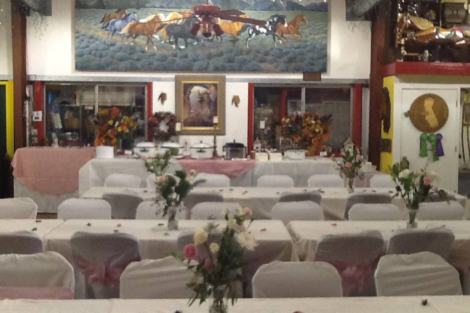 Reception area