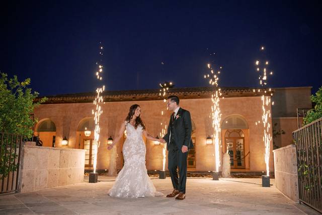 Sparkler Entrance @ Royal Palm