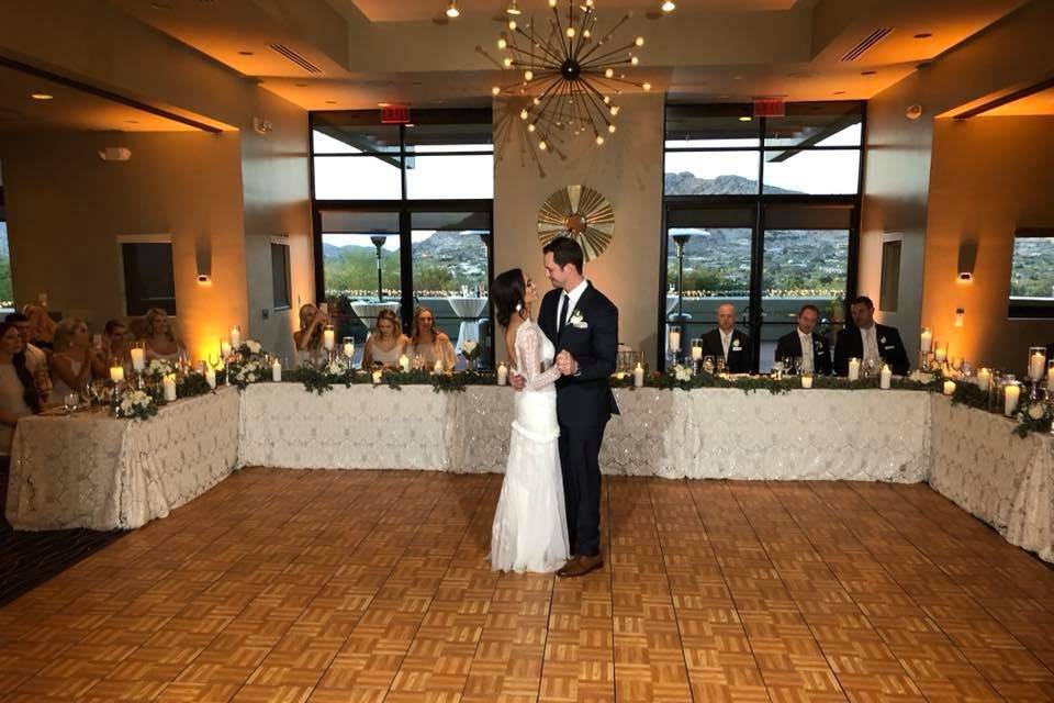 First Dance at The Sanctuary