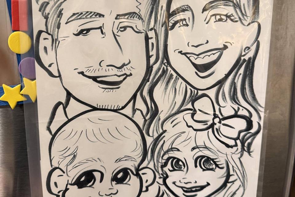 Family Caricature