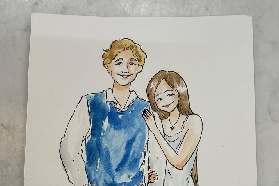 Watercolor Guest Portraits