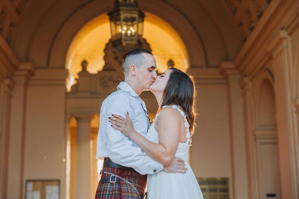 Scottish Wedding Pasadena