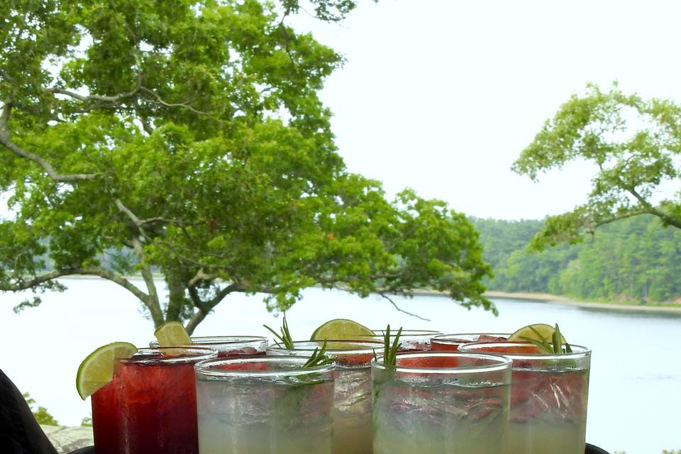 Cocktails with a view