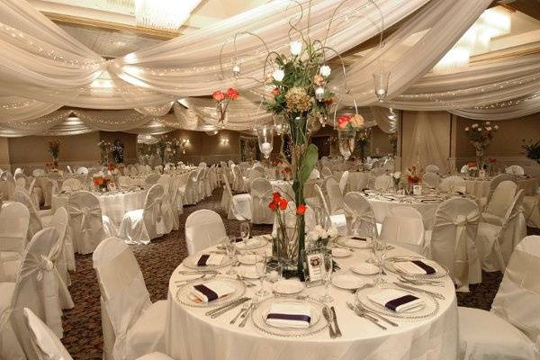 The Ballroom can be transformed into your own wedding wonderland.