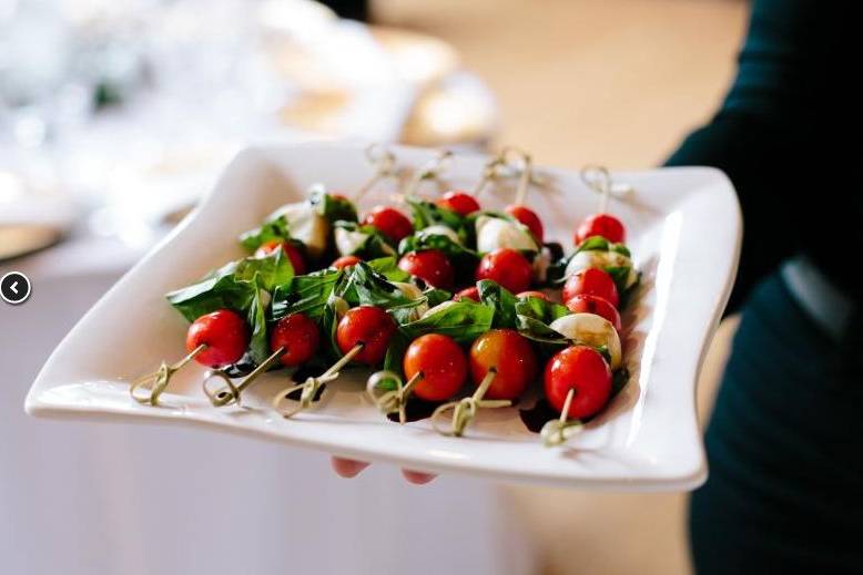 Caprese salad skewers