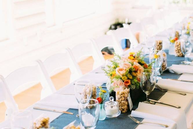 Long Table Decor