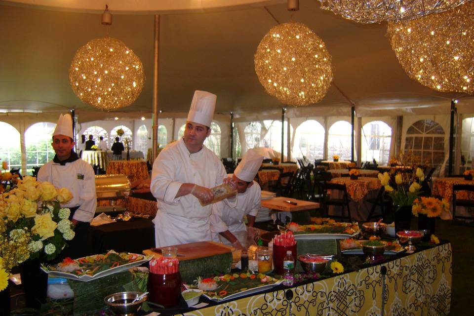 Wedding Sushi Station